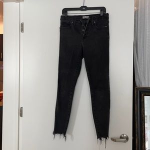 Last Chance Sale! Madewell Black Skinny Jeans